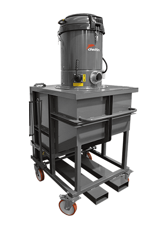 Benna aspirante per grandissime quantità di materiale C600M