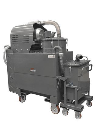 Aspiratore industriale per svuotamento vasche e serbatoi TC600