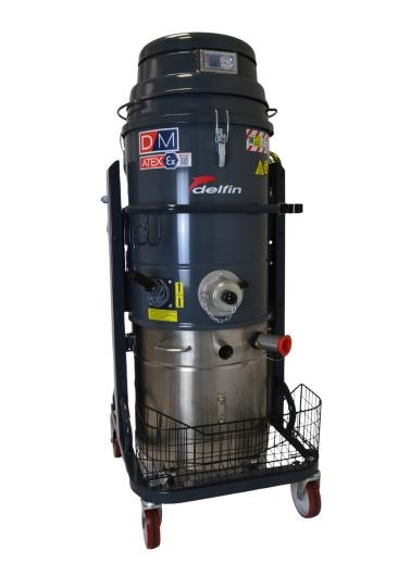 DM2 INERT Industriestaubsauger für Stäube und Feststoffe mit System zur Neutralisierung reaktiver Stäube